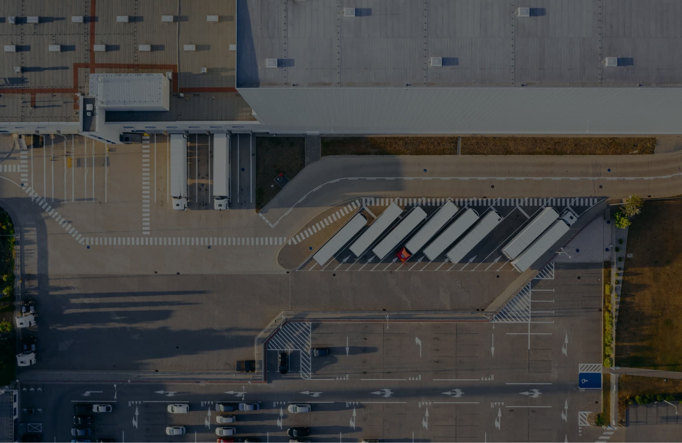 Dock with containers